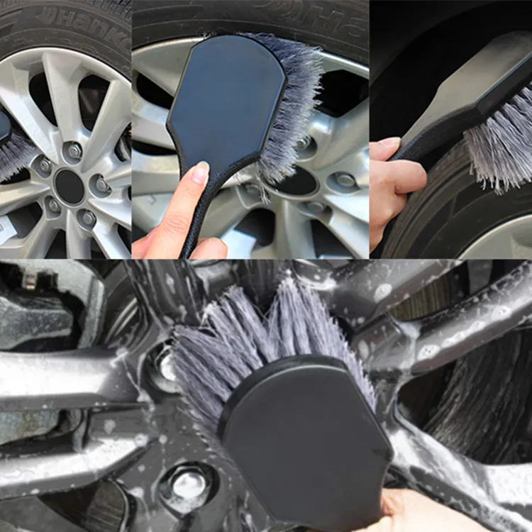 Soft Bristle Car Wheel Brush 04