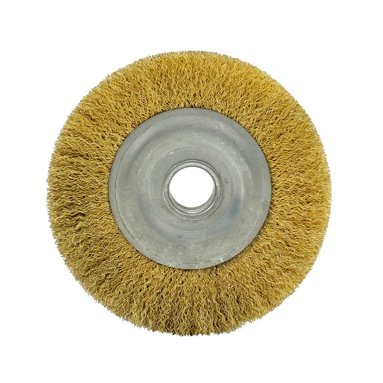 Steel Wire Wheel Brush For Polishing And Rust Removal