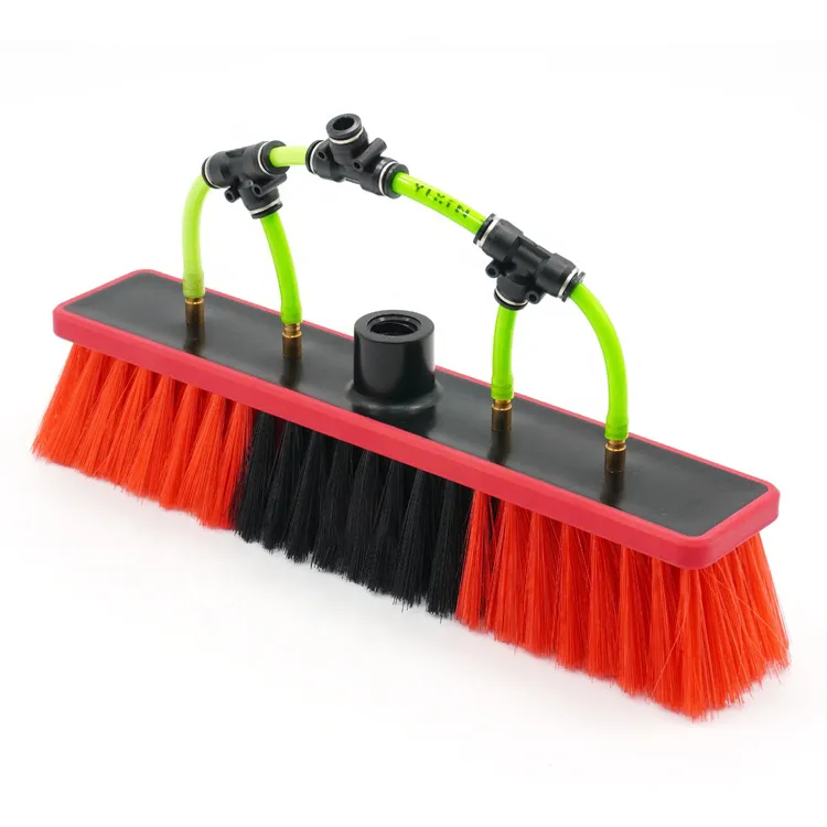 Multifunctional Water Fed Solar Panel Cleaning Brush