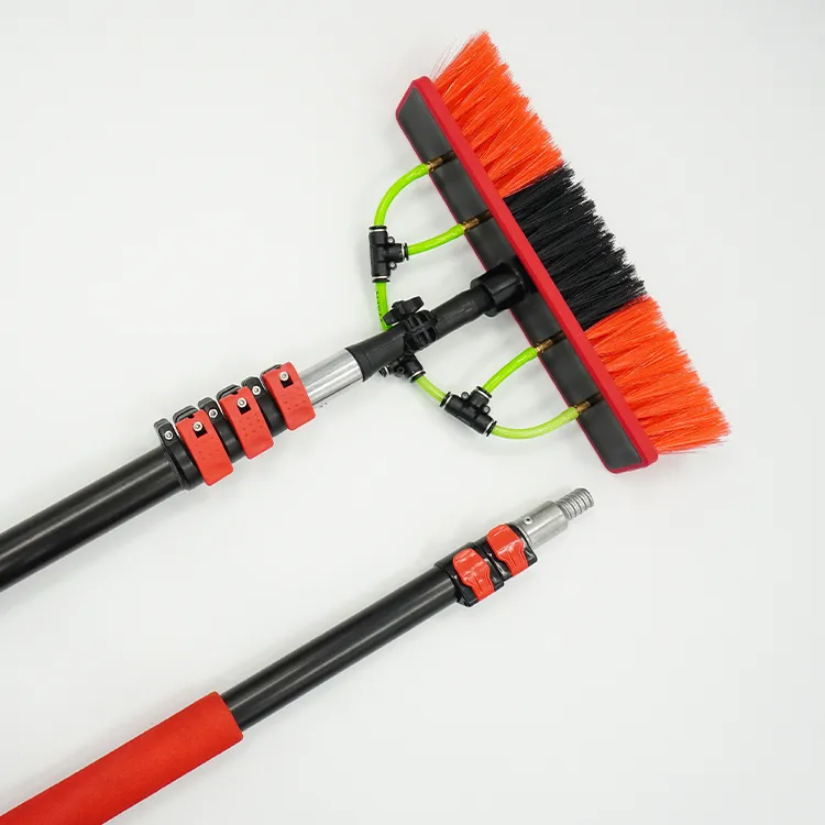 Multifunctional Water Fed Solar Panel Cleaning Brush 03