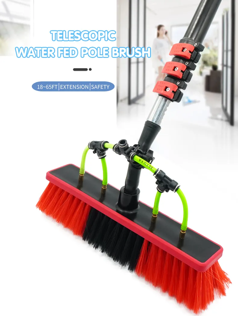 Water Fed Solar Cleaning Brush Image