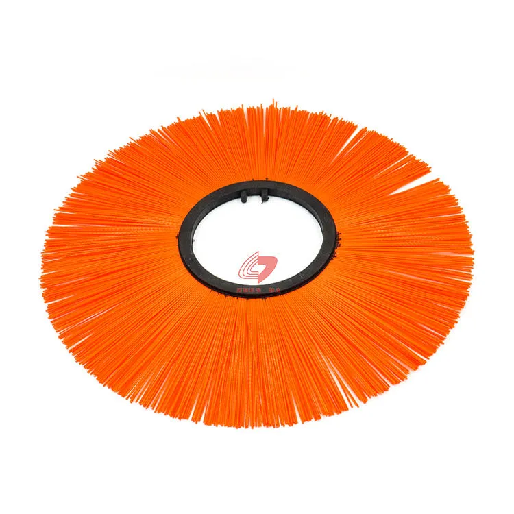 Orange Flat-shaped Poly Wafer