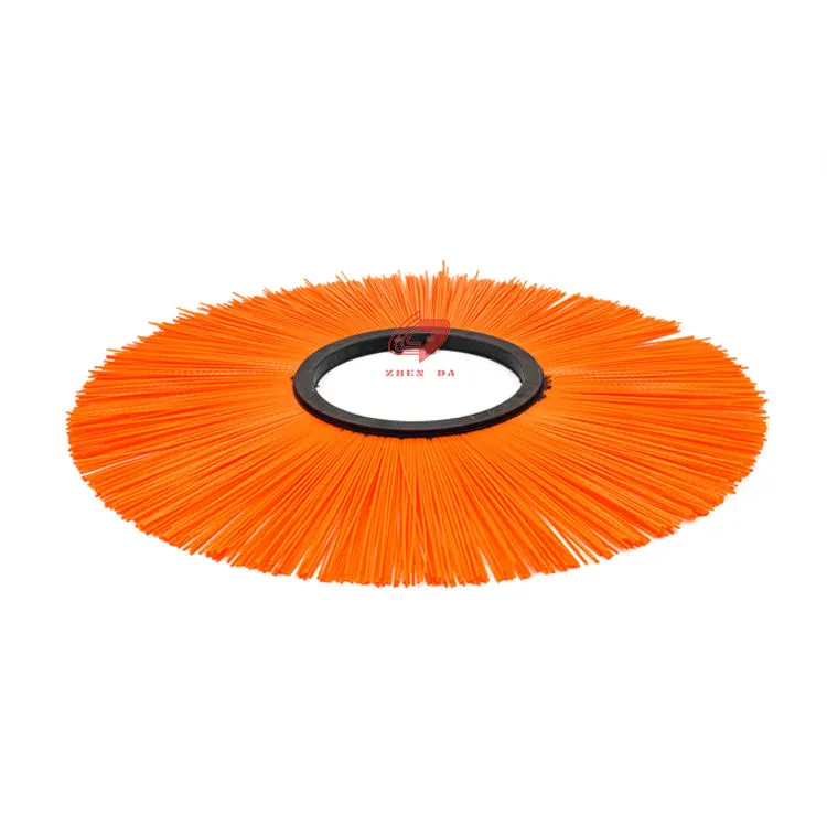 Orange Flat-shaped Poly Wafer 03