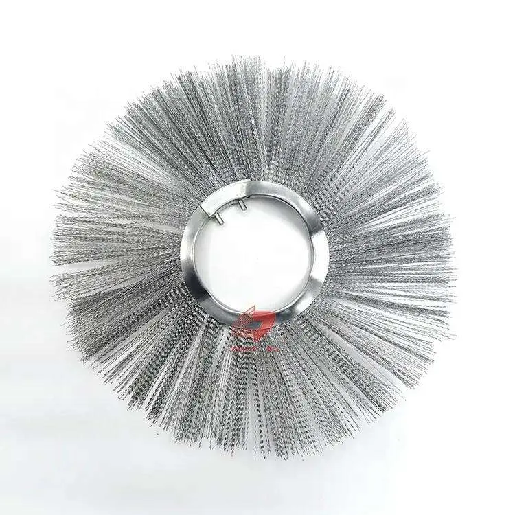 Convoluted Steel Wire Wafer Brush
