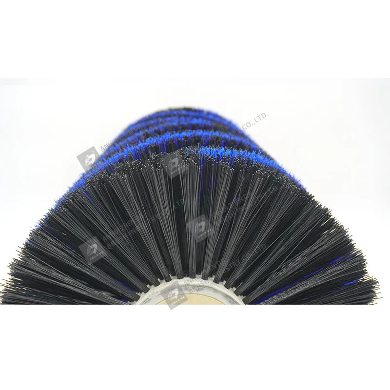 Custom Black And Blue Tube Broom 03