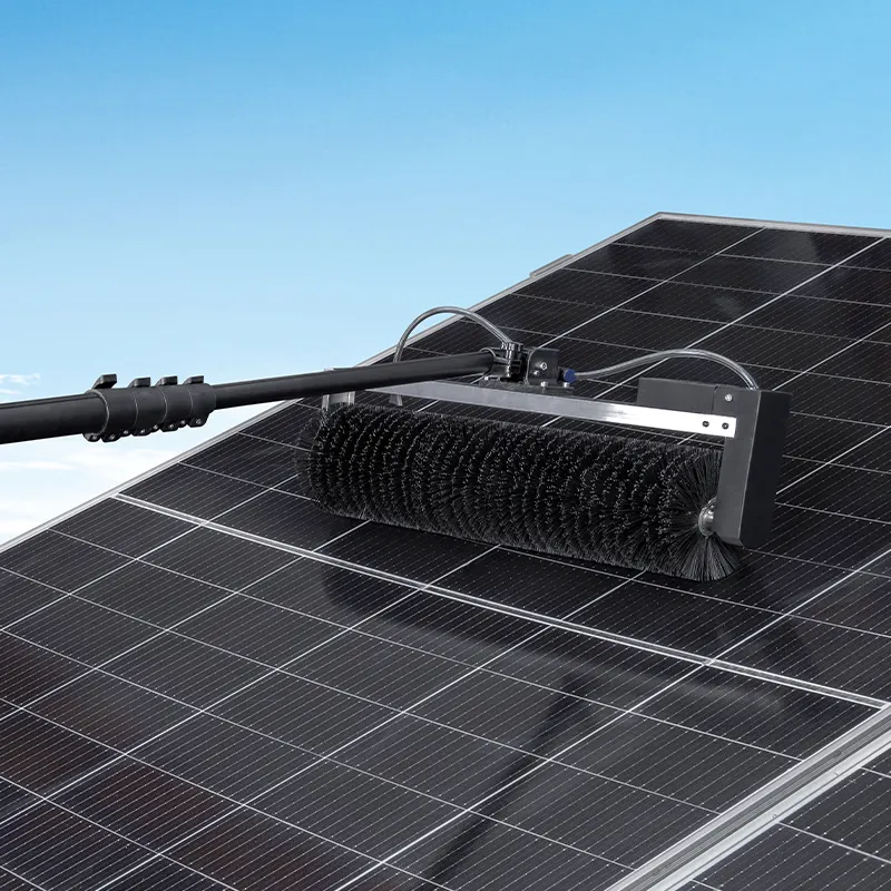 Solar Panel Cleaning Roller Brush 01