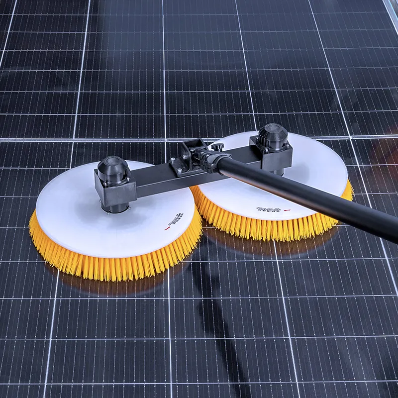 Solar Panel Cleaning Brush (Dual Brush) 01